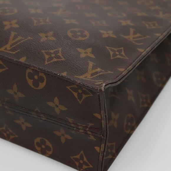 LOUIS VUITTON Monogram Sac Plat Hand Bag M51140 - Picture 9 of 16
